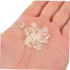 Outanaya 100pcs Heart Nail Charms Decorations for Nail Art Stylish