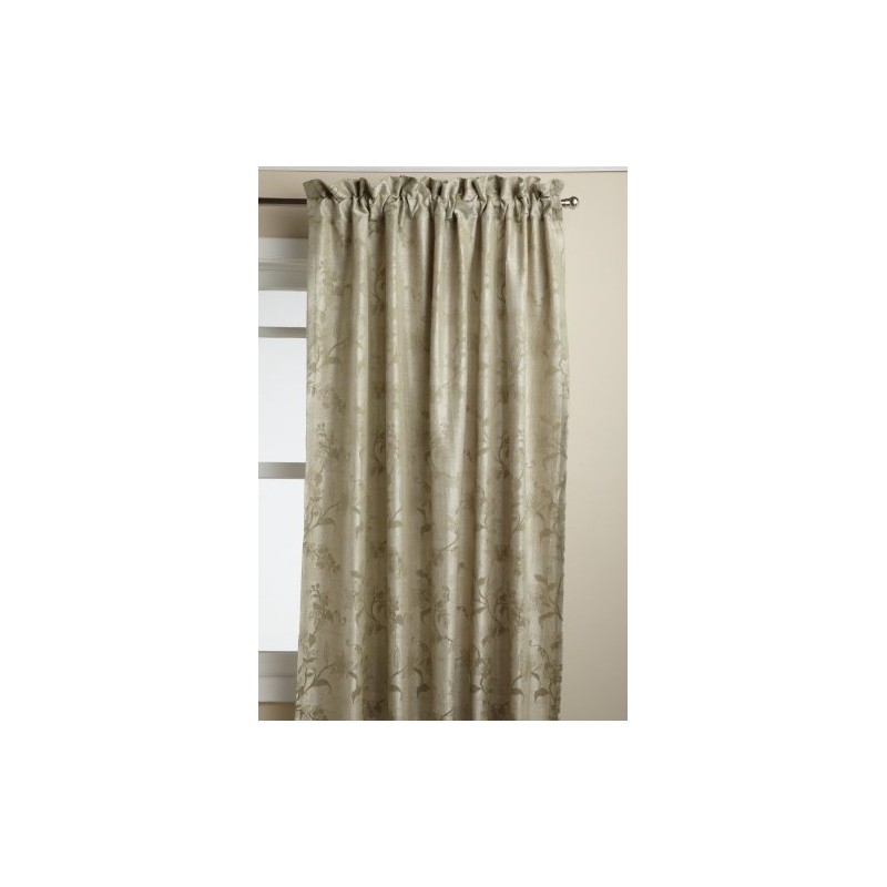 Lorraine Home Fashions Floral Lustre 52-inch x 63-inch Tailored Panel,