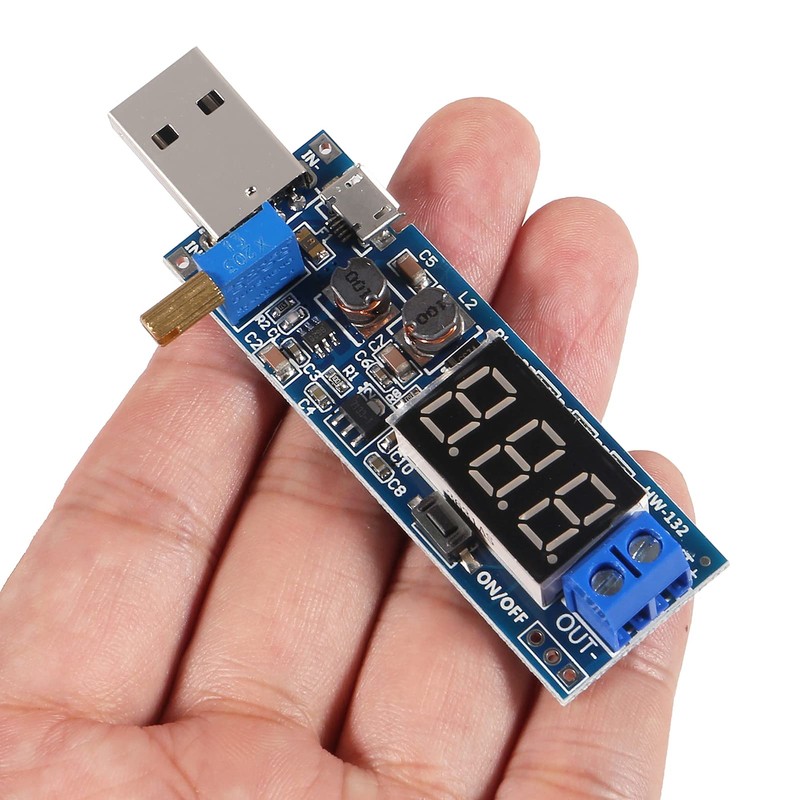 AOICRIE 4 PCS USB Buck Boost Converter 3.5V-12V to 1.2V-24V