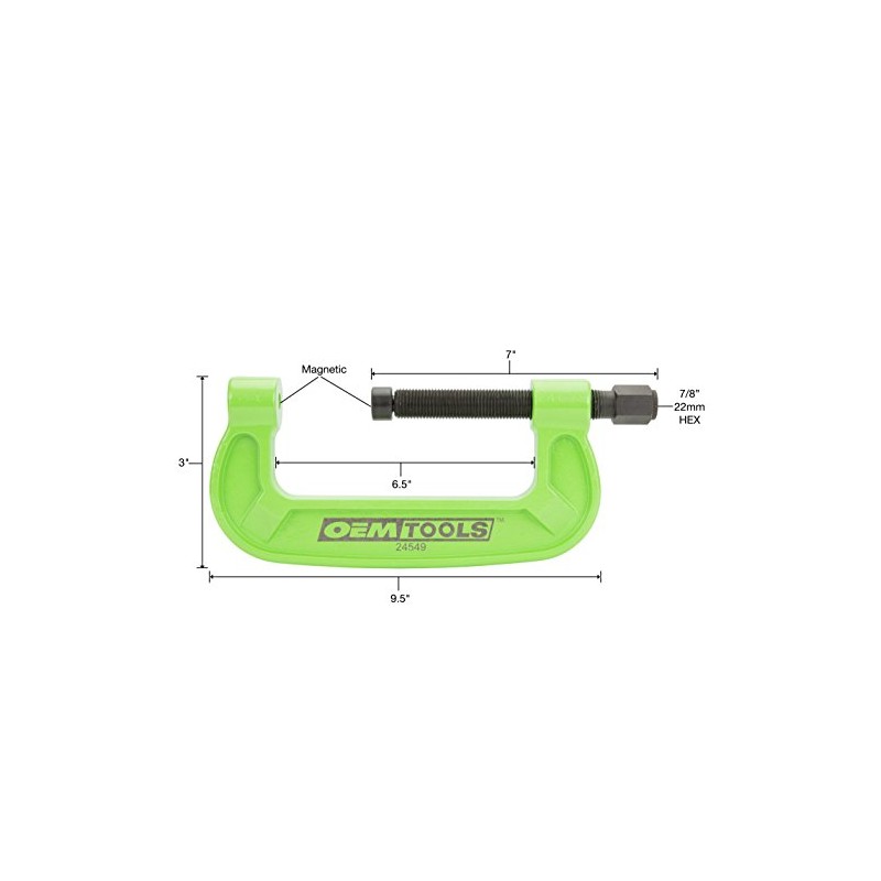 OEMTOOLS 24549 Automotive Bearing Cup Installer, Bearing Clamp, Medium and