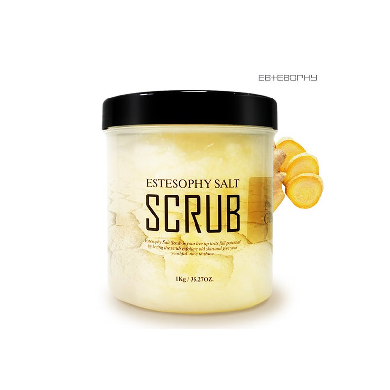 Estesophie Salt Body Scrub Ginger 1000g / 에스테소피 솔트 바디