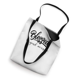 Women Blessed Graphic Funny Cute T Shirts(Gift Ideas) Tote Bag
