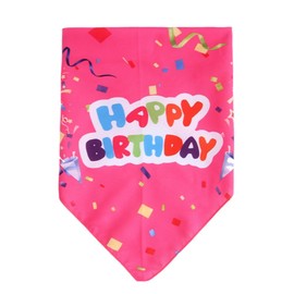Dog Birthday Outfit Girl Dog Bandanas for Small Large Medium Dogs Happy Birthday Scarf for Dogs Birthday Gifts for Dogs Puppy Birthday Decorations for Girls Dog Scarf for Puppies Dogs