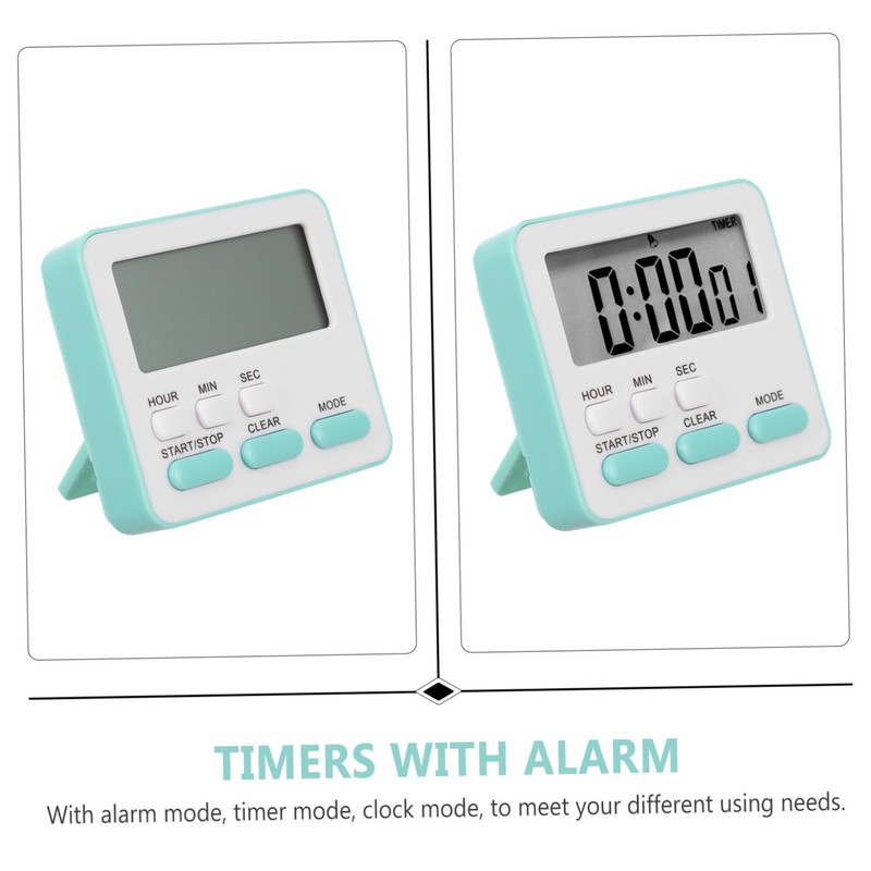 ABOOFAN Digital Kitchen Timer Silent Countdown Timer with LED Display