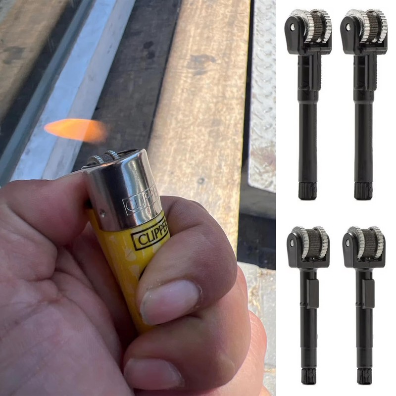 SquEqu 4 Pack Flint Wheel Replacement Barrel Friction Spark Striker