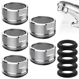 Perkolator/Luftsprudler Ersatzeinsatz Auslauf Luftsprudler 24 mm Messing Außenauslauf Gewindebelüfter mit Dichtung – langlebig und leicht zu reinigen – ideal für Wasserrohre und Wasserpfeifen (Größe