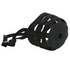 Black Horse Grazing Muzzle Easy Breathe Horse Mouth Cover with