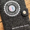 Maternity Log Cover Made of 100% Wool Felt, Mama +