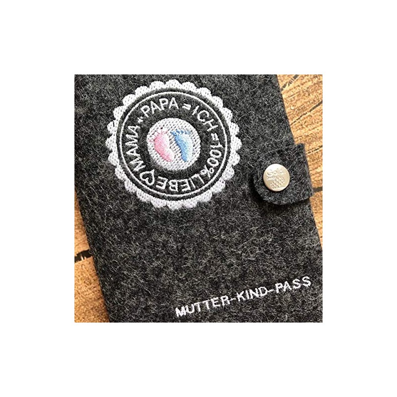 Maternity Log Cover Made of 100% Wool Felt, Mama +