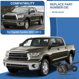 ACAUTO Rear View Backup Camera Fit for Toyota Tundra 2007-2013, Reversing Parking Assist Camera OE Replacement 86790-34030 86790-34011