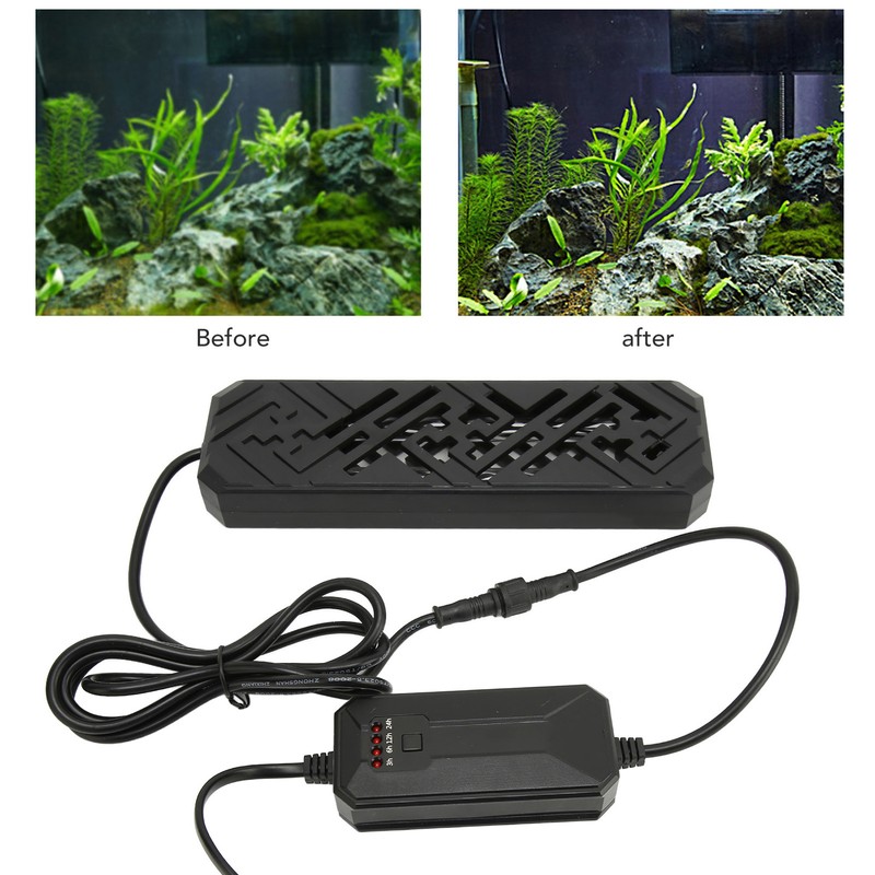 Aquarium Clean Light Timing Submersible UVC Water Clean Lamp for
