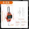 Digital Hanging Scale, 300 kg Portable Electronic Luggage Scale, Hook