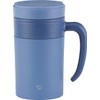 Zojirushi SE-KAE48AZ Stainless Tea Tumbler with Handle, 16-Ounce, Prussian Blue