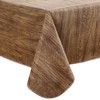 HRNJJYP Heavy Duty Vinyl Tablecloth with Flannel Backing Waterproof Oil-Proof