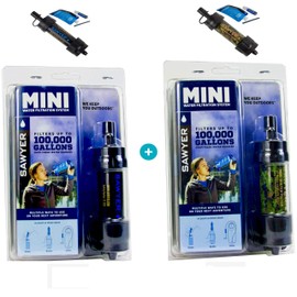 Sawyer PointONE MINI Water Filter Set for Camping, Outdoors, Hiking, Sports, Fitness