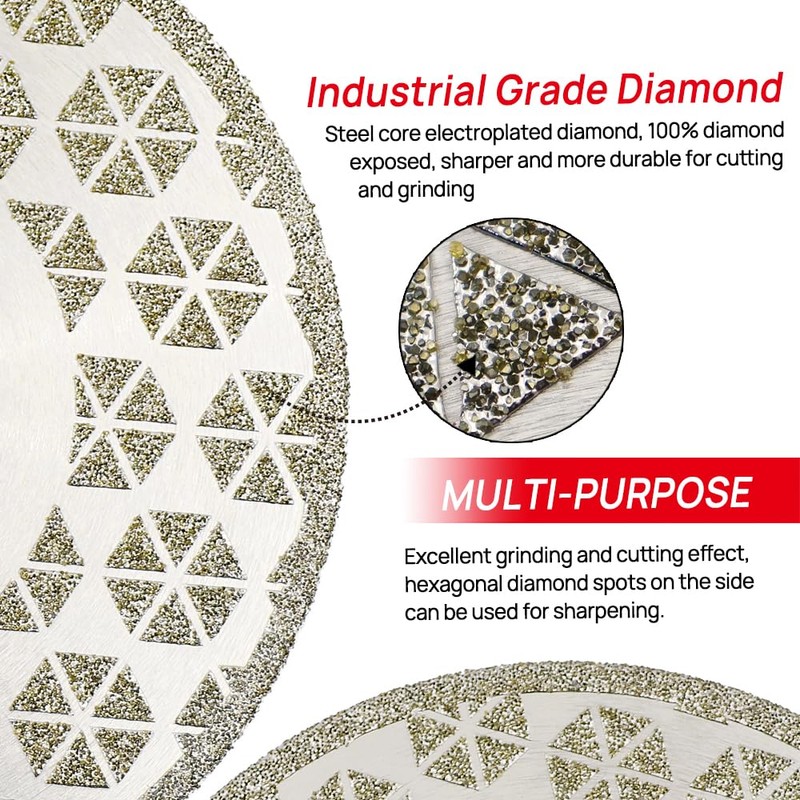 DT-DIATOOL Diamond Cutting and Grinding Disc 115mm x M14 Thread