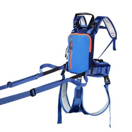 QOGIR Ski Harness for Kids: Learn to Ski Safely and Teach Your Child The Speed Control of Skiing and Snowboarding, Snowboard Trainer with Mini Backpack and Adjustable Seat Harness