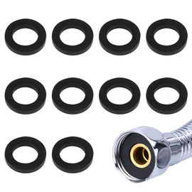 Pack of 10 Sealing Ring Shower Head, 3/4 Inch Seal, Shower Head Seal, Easy Installation, Replacement Plastic Seals, Essential Accessories for a Shower Experience without Leaks