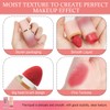 LOPHE Liquid Blush for Cheeks, Soft Cream Liquid Blush, Natural-Looking
