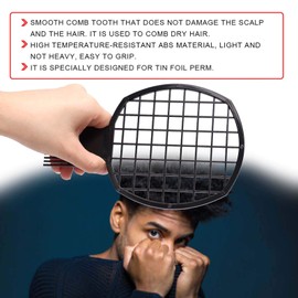 Afro Twist Hair Comb, for Curly African Hairstyles DIY Afro Hair Spool Pick Combs, for Women Men Home Salon Curly Hair Styling Accessories