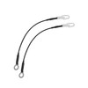 A ABSOPRO Car Truck Tailgate Tail Gate Cables for Mazda