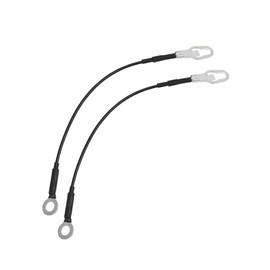 A ABSOPRO Car Truck Tailgate Tail Gate Cables for Mazda B2300 1994-2009 Black