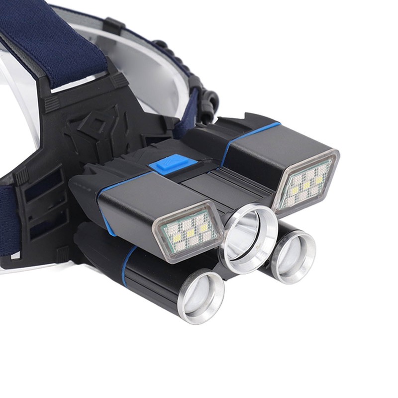 Rechargeable Headlamp 9 Levels L2 Bead Long Range Headlight Outdoor