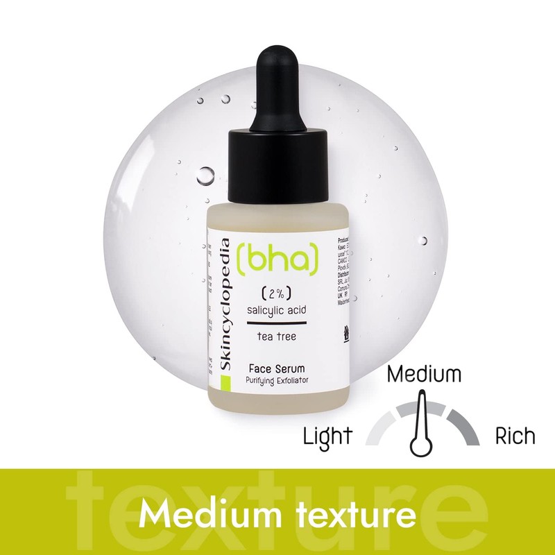 Skincyclopedia - BHA Peeling Serum with 2% Salicylic Acid, Zinc