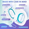 FRECHMOON Sitz Bath for Toilet Seat, Hemorrhoids and Postpartum Care,