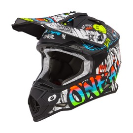 O'Neal 2SRS Helmet Adult Rancid Black/White Small