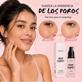 Primer de Maquillaje ULTRAMO en Gel – Minimizador de Poros y Hidratación 24h