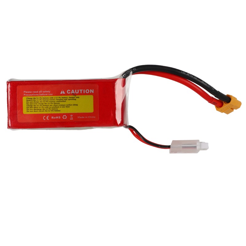 1800mAh Lipo Battery 100C Discharge Rate 14.8V 4S XT60 Plug