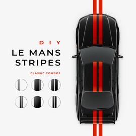 VViViD Vinyl Tape Pinstripe Red Reflective Gloss Adhesive Automotive Film (1/4" x 20ft)