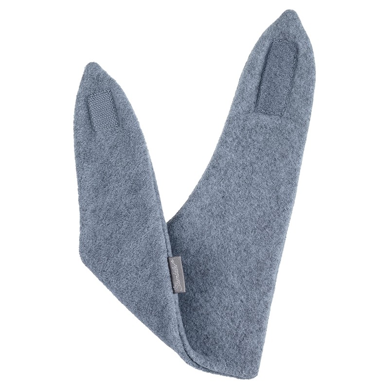 Sterntaler Unisex Children's Triangular Scarf Microfleece Blue 1, blue