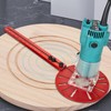 Router Jigs for Woodworking, Aluminum Alloy Router Guide, Multifunctional Adjustable