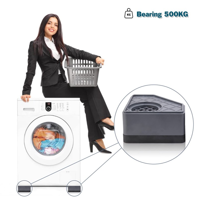 Anti Vibration Pads for Washing Machine,4 Pcs Rubber Washer and