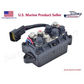 STX Trim Relay Solenoid Yamaha Outboard 200 225 250 275 300 325 350 HP 6AW-81950-00