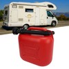 Gas Can 5L 1.3 Gallon ABS Leakage Free Red Portable