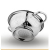 Stainless Steel Colander 24cm with Handle Sturdy Base Dishwasher Safe