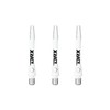 RED DRAGON DRX Coated Aluminium Short White Logo Dart Stems