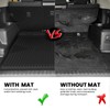 LASFIT Trunk&Seatback Mats for Toyota 4Runner 2013-2024 (5 Seats),All Weather