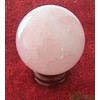 Rose Quartz Crystal Ball 4.5cm Diameter. Rose Quartz is the