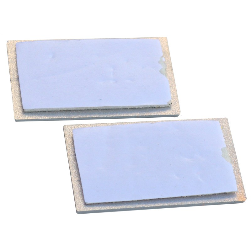 Black Union Jack Metal Car Body Badges self Adhesive (Pair)