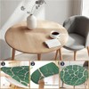artslion Outdoor Round Tablecloth with Elastic Band 52In (130Cm) Elastic