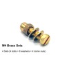 M4 Brass Sets Bolts of Form A Washers and Dome