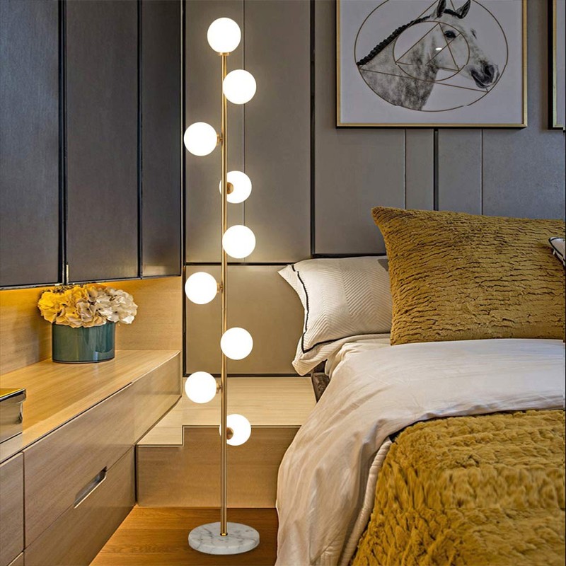 Hsyile Lighting KU300198 Cozy Elegant Modern Creative Floor Lamp for