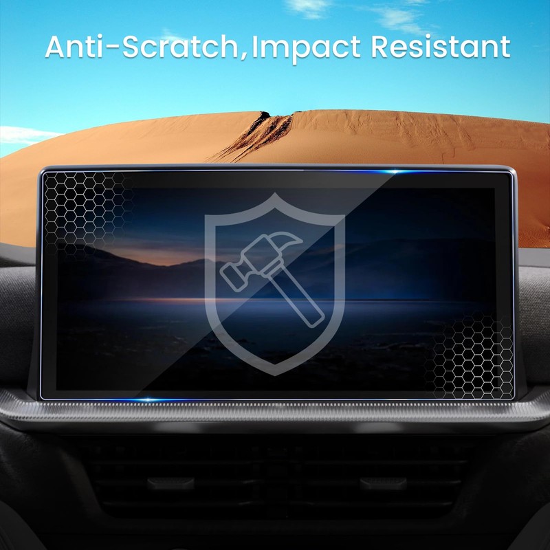 SCYBSTCA 2025 Explorer Screen Protector Designed for 2025 Ford Explorer【Active/ST-Line/ST/Platinum】