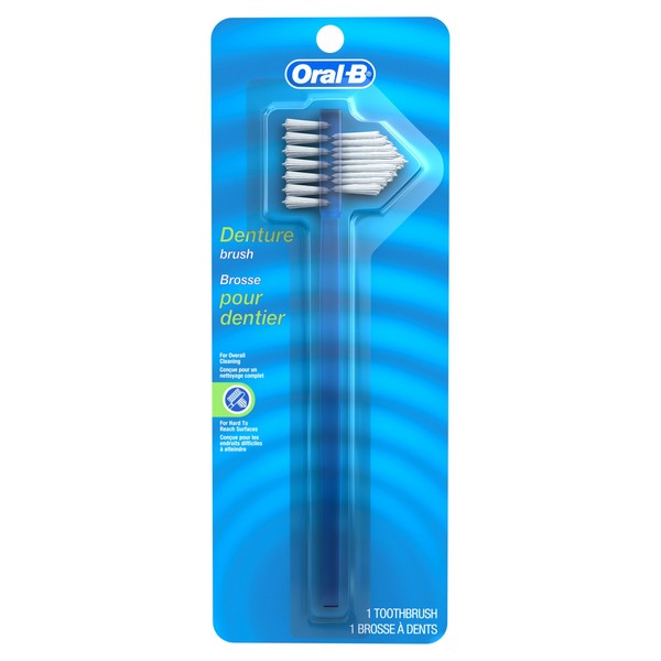 Oral-B Denture Brush Dual Head - each, Pack of 2