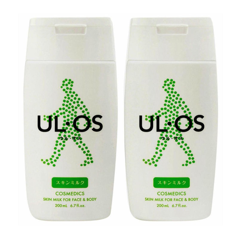 Ururs 우르오스 스킨밀크 중건성피부용 200ml x 2 개 UrOS Skimilk