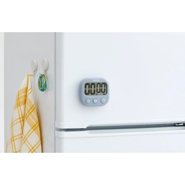 Digital Timer, Anti-Bacterial Visible Timer, Blue Gray TD-429-BL